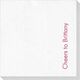 Basic Text of Your Choice Deville Napkins Image 2 of 2